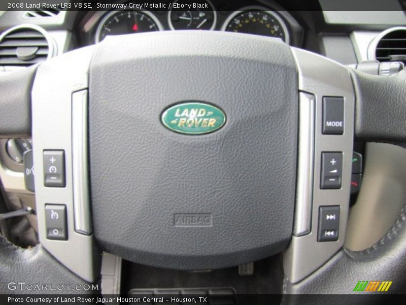 Stornoway Grey Metallic / Ebony Black 2008 Land Rover LR3 V8 SE