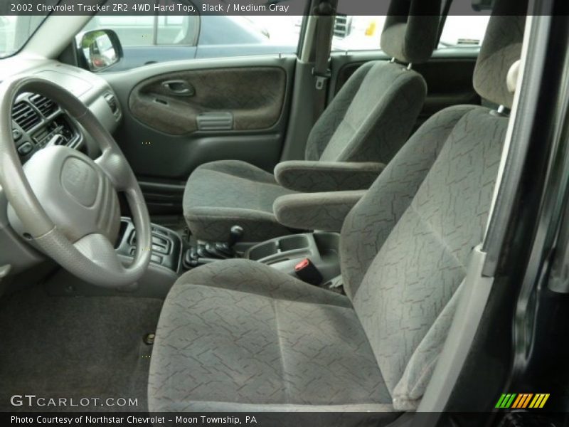 Black / Medium Gray 2002 Chevrolet Tracker ZR2 4WD Hard Top