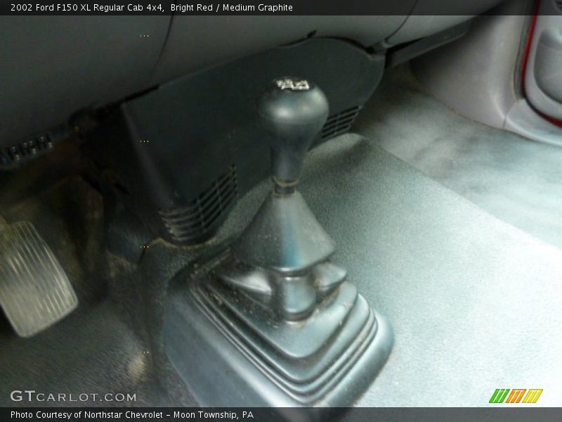 Bright Red / Medium Graphite 2002 Ford F150 XL Regular Cab 4x4