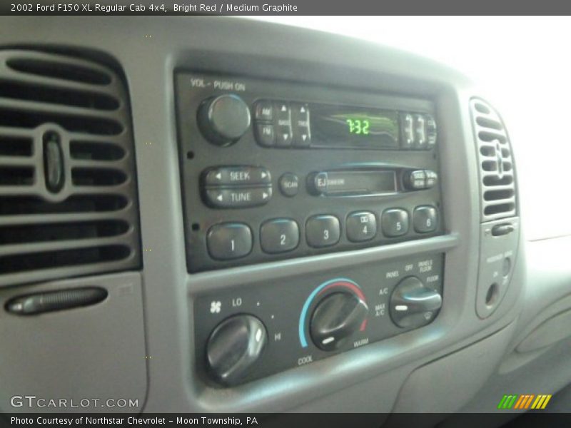 Bright Red / Medium Graphite 2002 Ford F150 XL Regular Cab 4x4