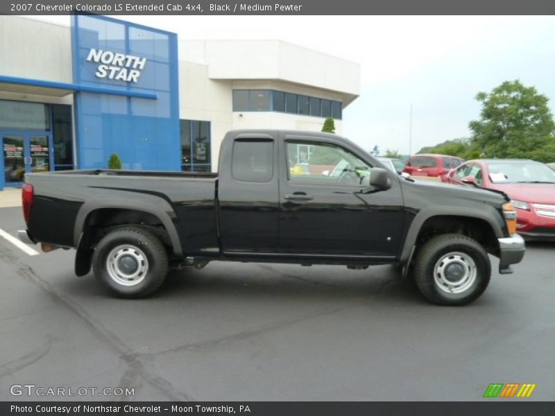 Black / Medium Pewter 2007 Chevrolet Colorado LS Extended Cab 4x4