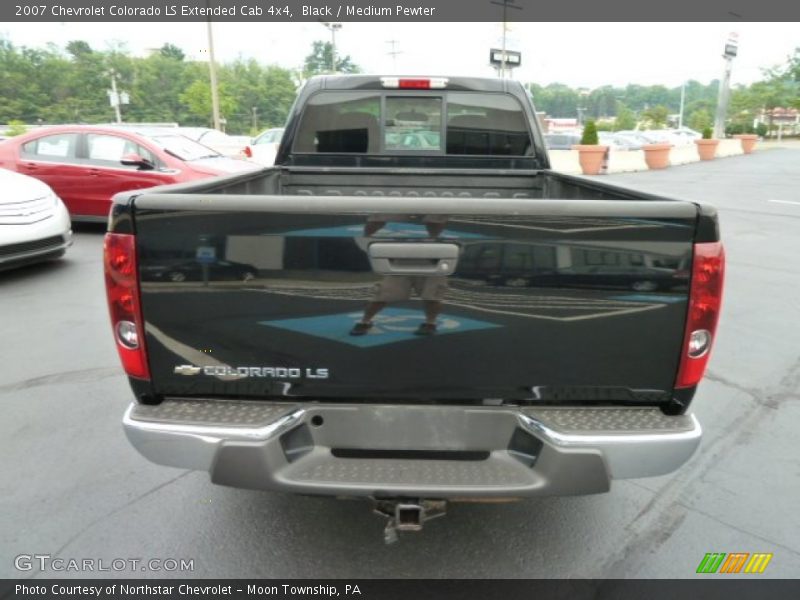 Black / Medium Pewter 2007 Chevrolet Colorado LS Extended Cab 4x4