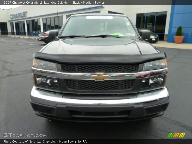 Black / Medium Pewter 2007 Chevrolet Colorado LS Extended Cab 4x4