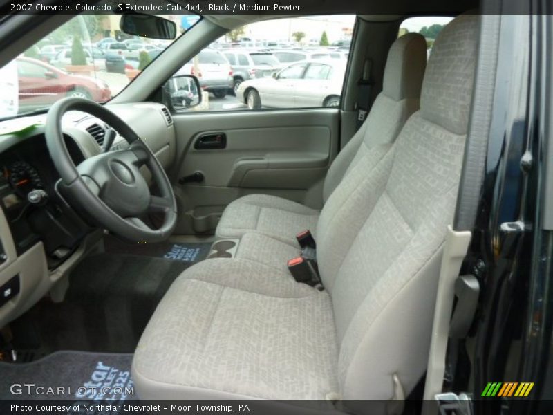 Black / Medium Pewter 2007 Chevrolet Colorado LS Extended Cab 4x4