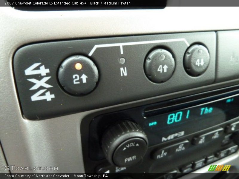 Black / Medium Pewter 2007 Chevrolet Colorado LS Extended Cab 4x4