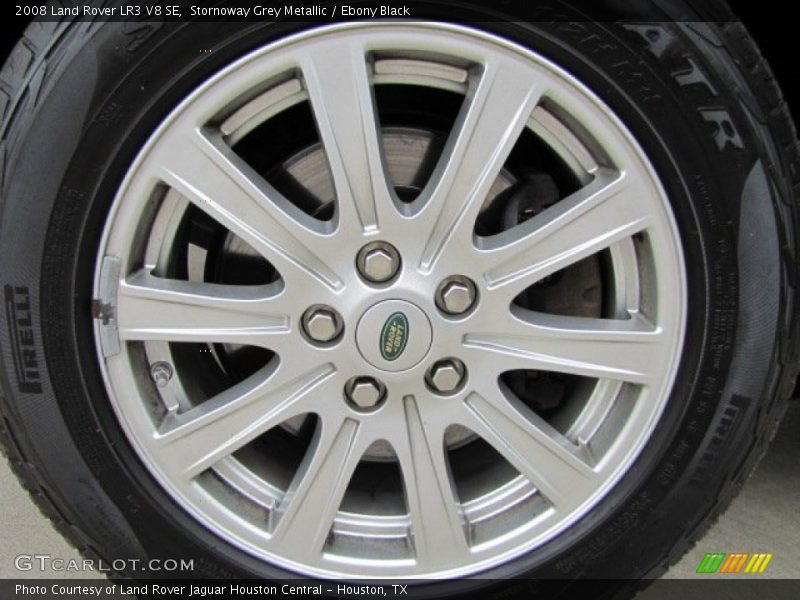 Stornoway Grey Metallic / Ebony Black 2008 Land Rover LR3 V8 SE