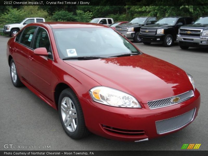 Crystal Red Tintcoat / Ebony 2012 Chevrolet Impala LT