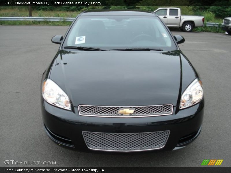 Black Granite Metallic / Ebony 2012 Chevrolet Impala LT