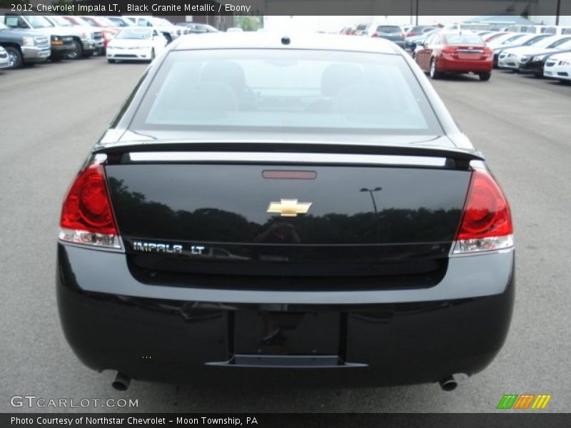 Black Granite Metallic / Ebony 2012 Chevrolet Impala LT