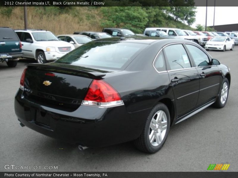 Black Granite Metallic / Ebony 2012 Chevrolet Impala LT