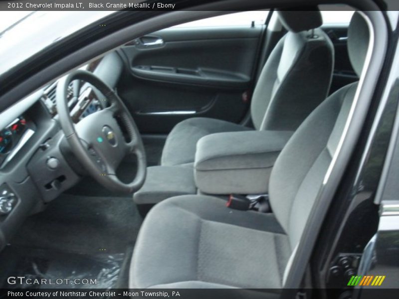 Black Granite Metallic / Ebony 2012 Chevrolet Impala LT