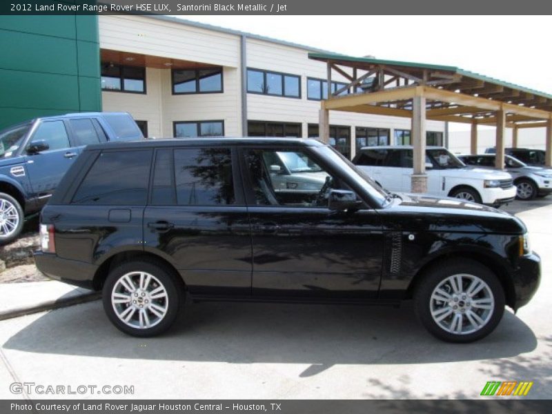 Santorini Black Metallic / Jet 2012 Land Rover Range Rover HSE LUX