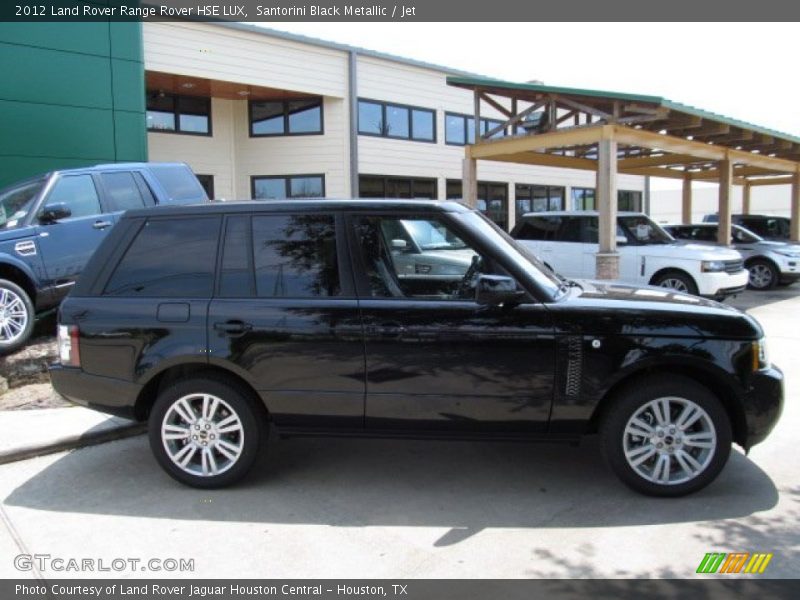 Santorini Black Metallic / Jet 2012 Land Rover Range Rover HSE LUX