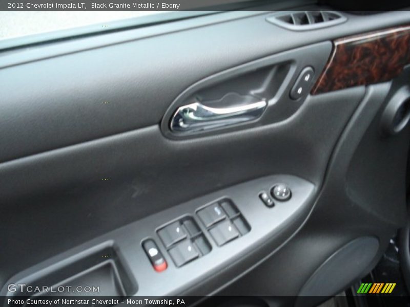 Black Granite Metallic / Ebony 2012 Chevrolet Impala LT