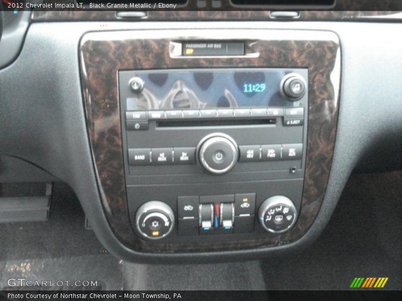 Black Granite Metallic / Ebony 2012 Chevrolet Impala LT