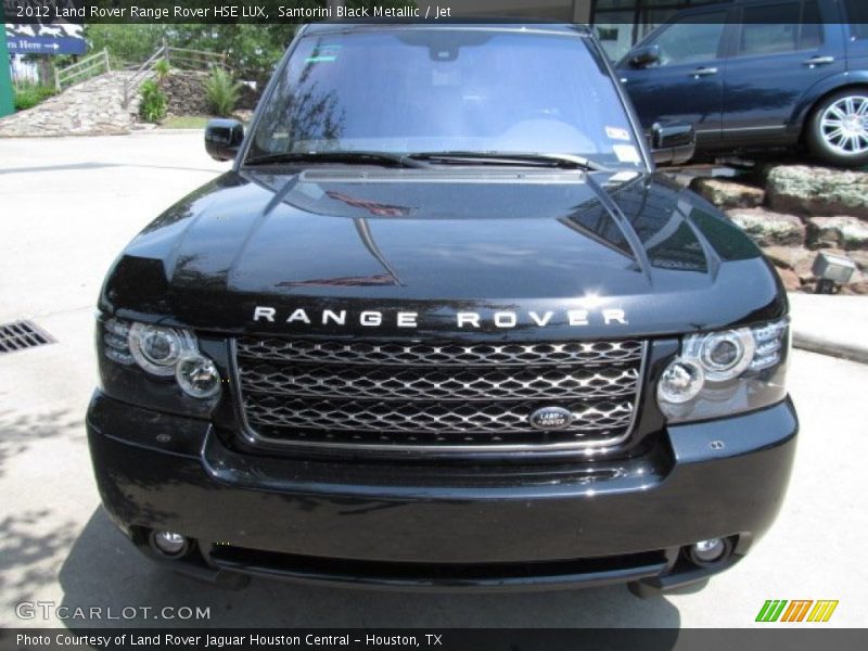 Santorini Black Metallic / Jet 2012 Land Rover Range Rover HSE LUX