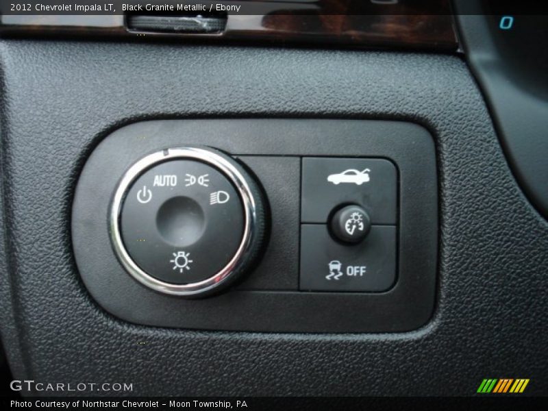 Black Granite Metallic / Ebony 2012 Chevrolet Impala LT