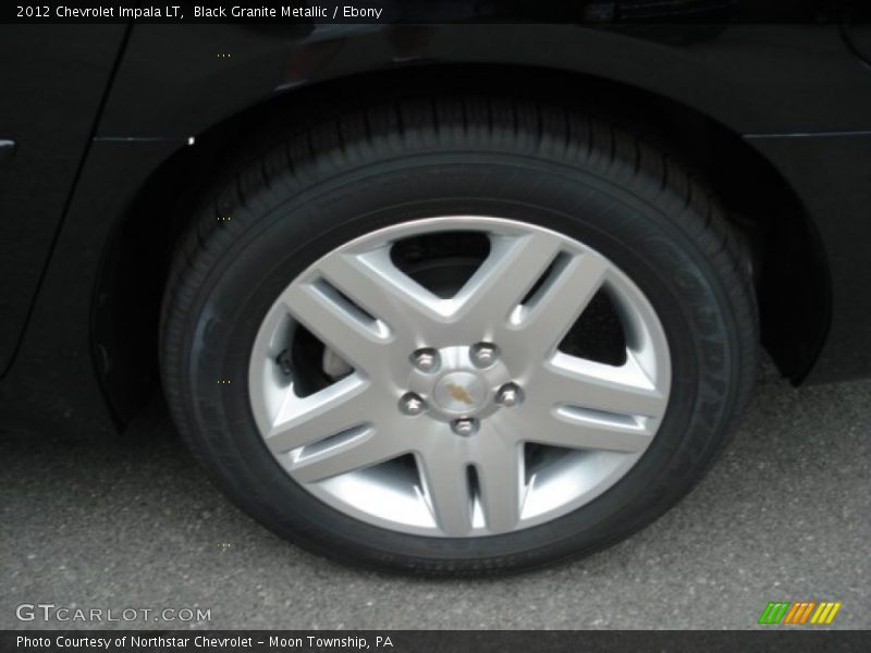 Black Granite Metallic / Ebony 2012 Chevrolet Impala LT