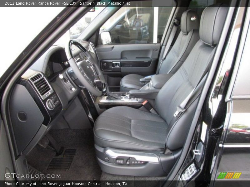 Santorini Black Metallic / Jet 2012 Land Rover Range Rover HSE LUX