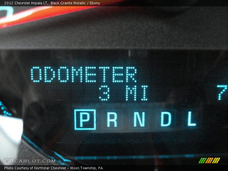 Black Granite Metallic / Ebony 2012 Chevrolet Impala LT
