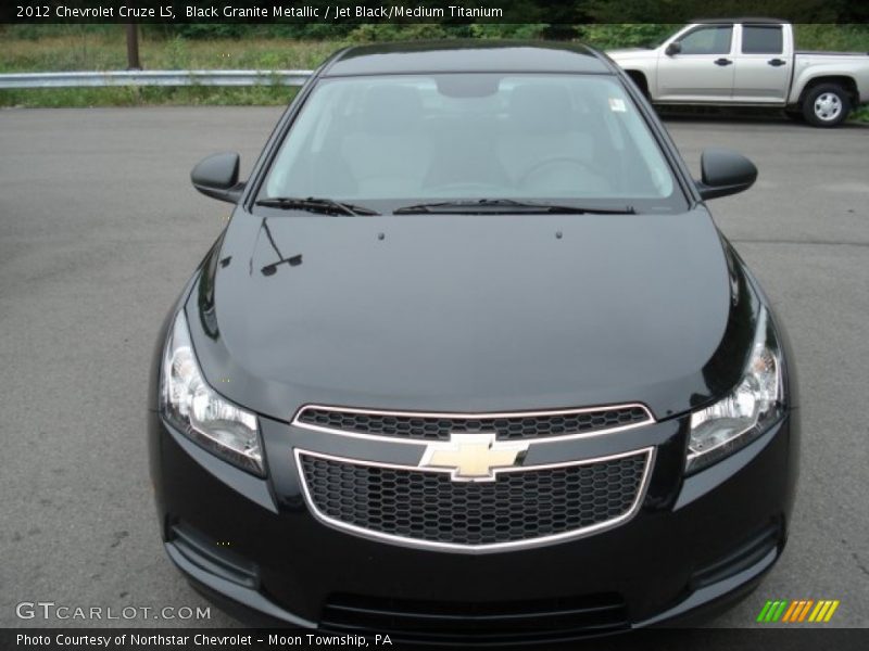 Black Granite Metallic / Jet Black/Medium Titanium 2012 Chevrolet Cruze LS