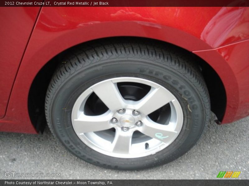 Crystal Red Metallic / Jet Black 2012 Chevrolet Cruze LT