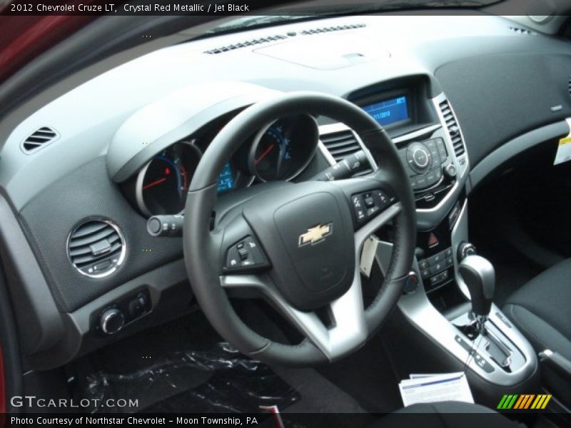 Crystal Red Metallic / Jet Black 2012 Chevrolet Cruze LT
