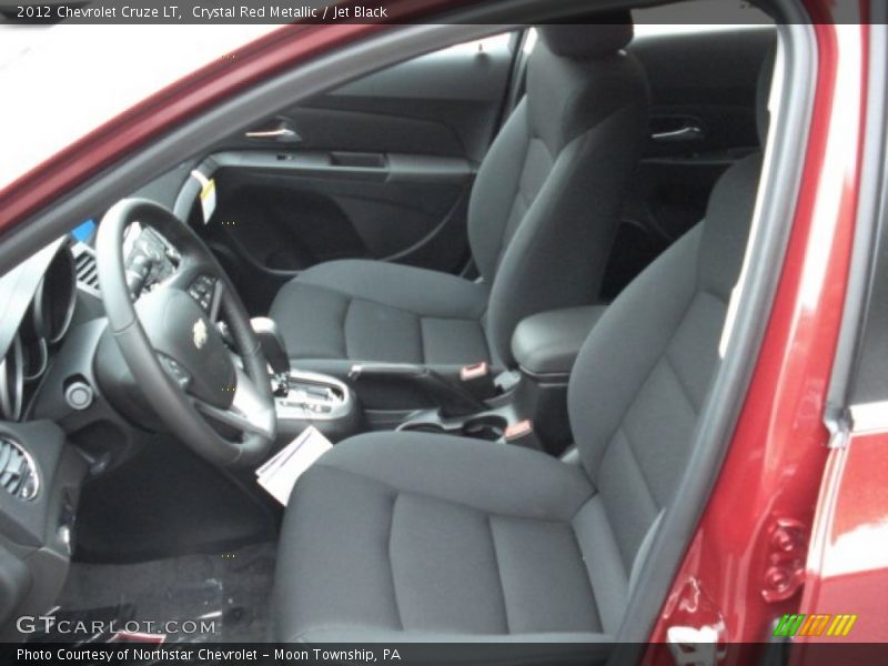Crystal Red Metallic / Jet Black 2012 Chevrolet Cruze LT
