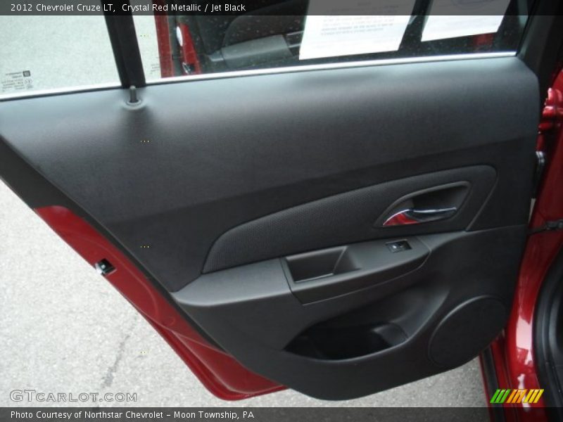 Crystal Red Metallic / Jet Black 2012 Chevrolet Cruze LT