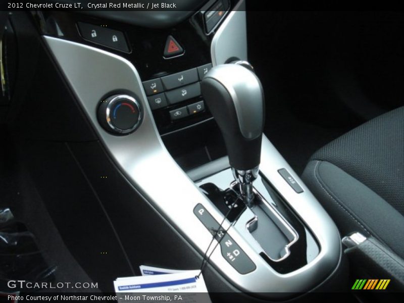 Crystal Red Metallic / Jet Black 2012 Chevrolet Cruze LT