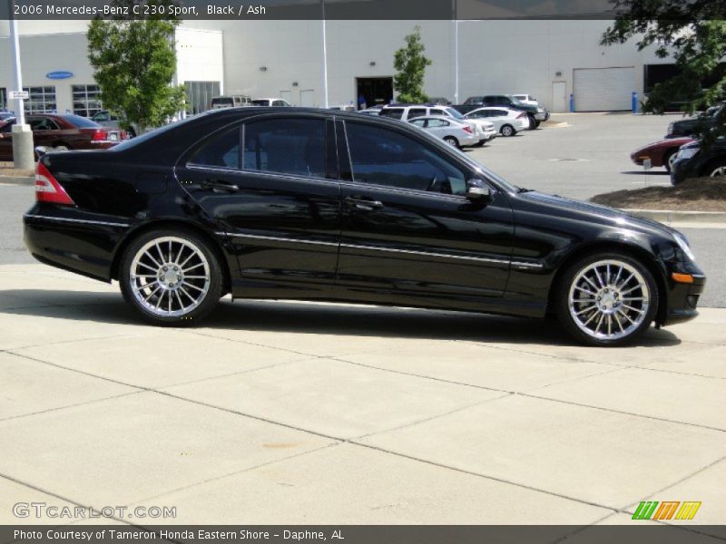 Black / Ash 2006 Mercedes-Benz C 230 Sport