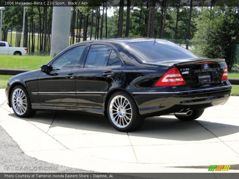 Black / Ash 2006 Mercedes-Benz C 230 Sport