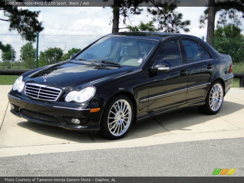 Black / Ash 2006 Mercedes-Benz C 230 Sport