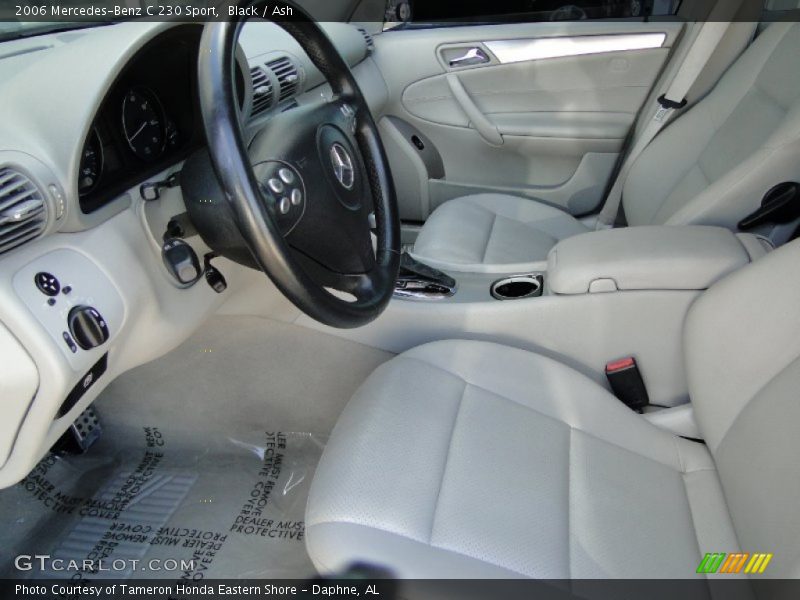 Black / Ash 2006 Mercedes-Benz C 230 Sport