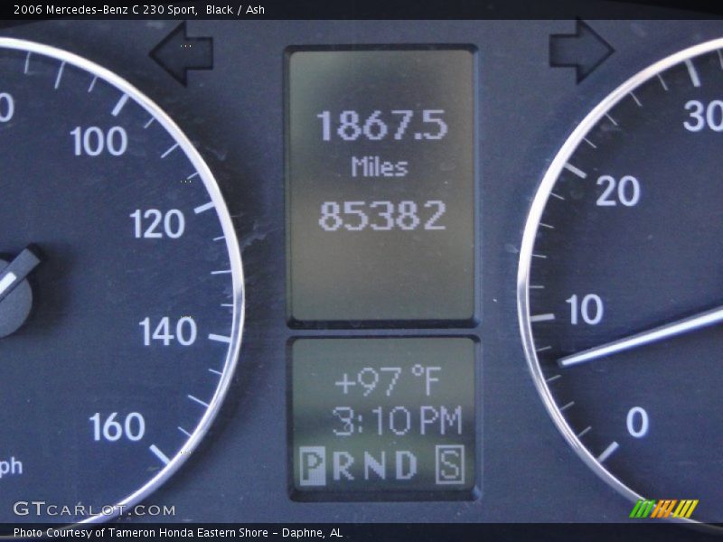 Black / Ash 2006 Mercedes-Benz C 230 Sport