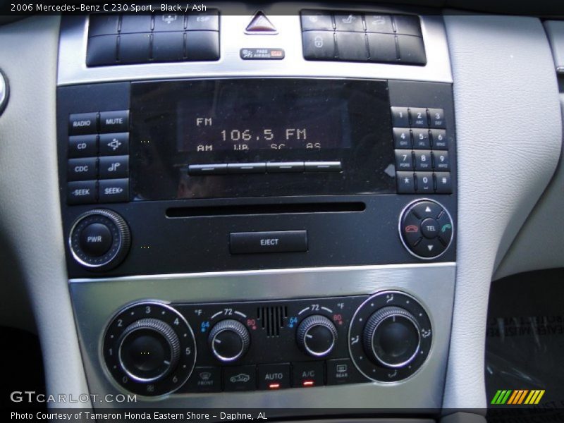 Black / Ash 2006 Mercedes-Benz C 230 Sport
