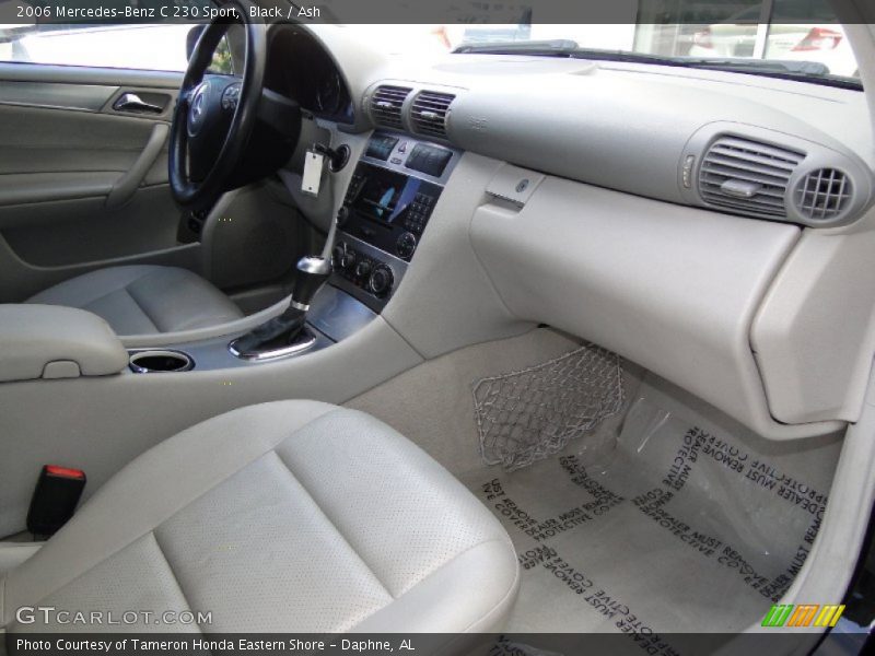 Black / Ash 2006 Mercedes-Benz C 230 Sport