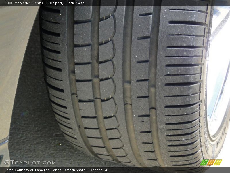 Black / Ash 2006 Mercedes-Benz C 230 Sport