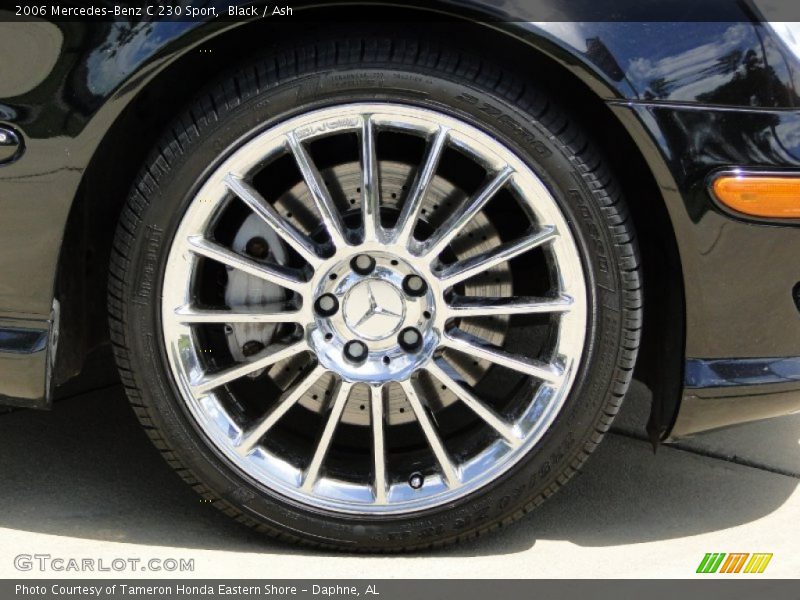 Black / Ash 2006 Mercedes-Benz C 230 Sport