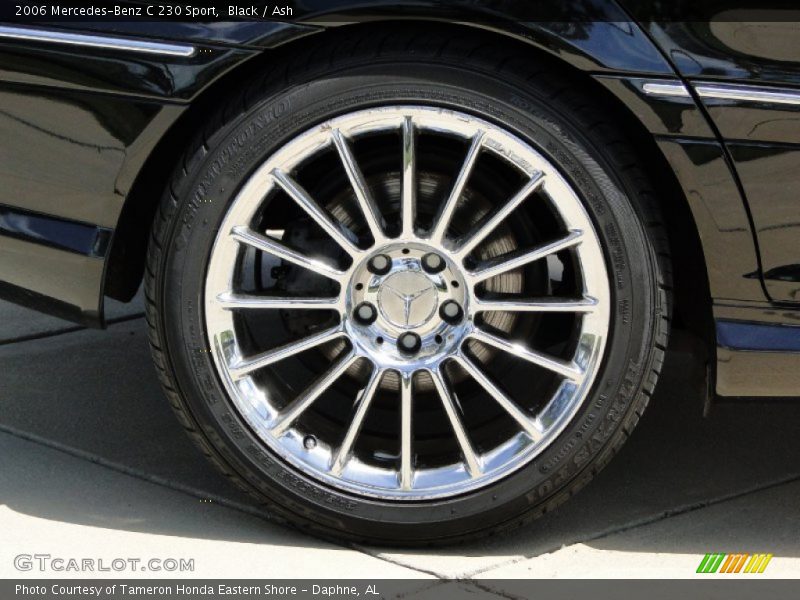 Black / Ash 2006 Mercedes-Benz C 230 Sport