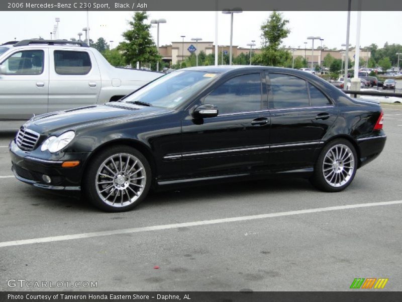 Black / Ash 2006 Mercedes-Benz C 230 Sport