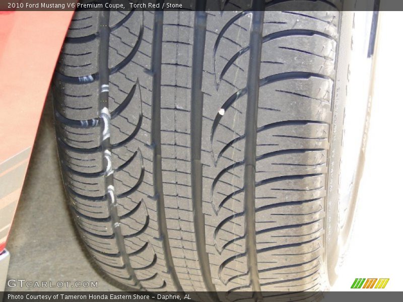 Torch Red / Stone 2010 Ford Mustang V6 Premium Coupe