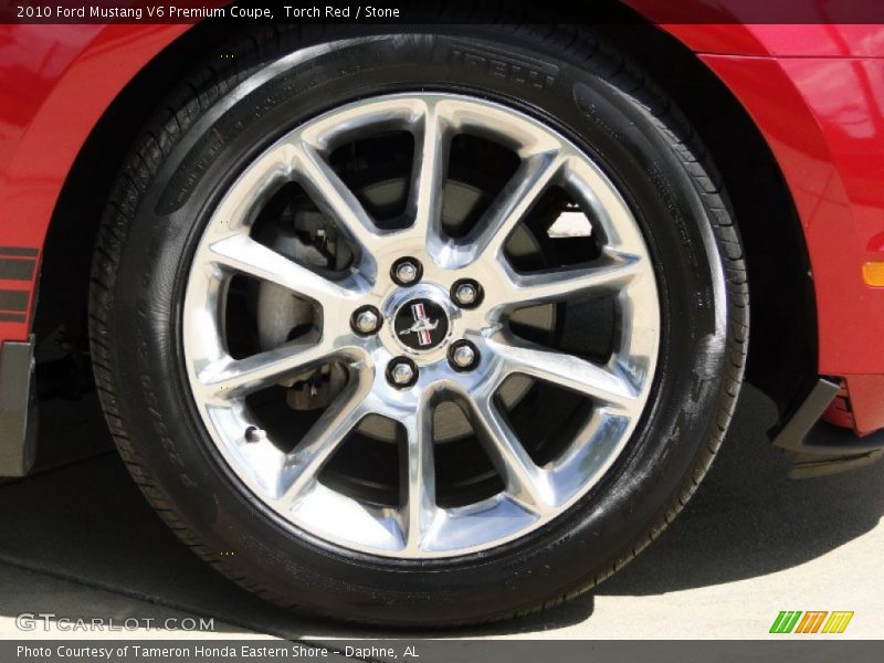 Torch Red / Stone 2010 Ford Mustang V6 Premium Coupe