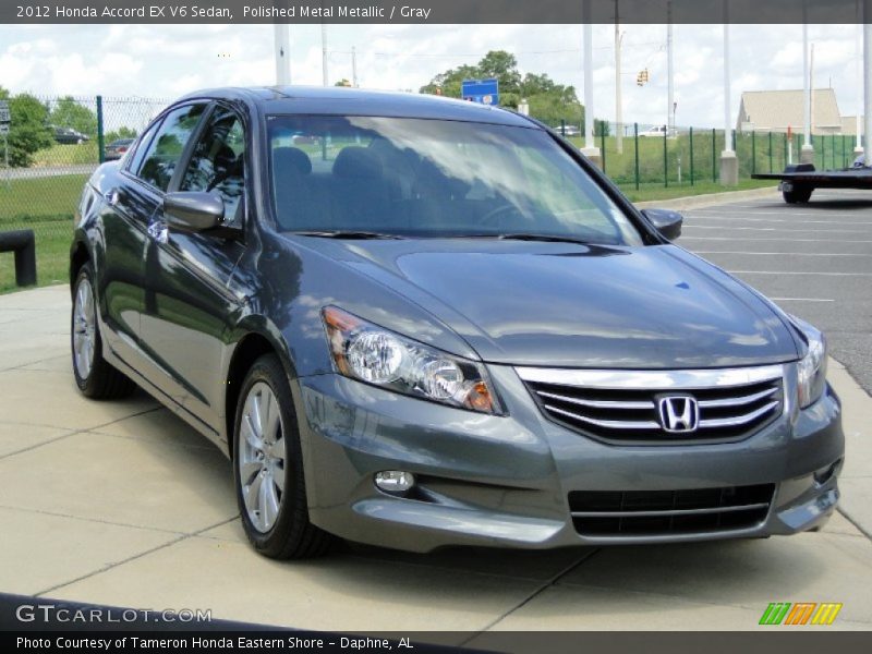 Polished Metal Metallic / Gray 2012 Honda Accord EX V6 Sedan
