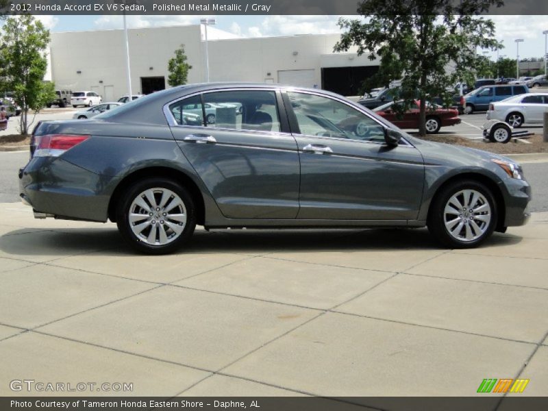 Polished Metal Metallic / Gray 2012 Honda Accord EX V6 Sedan