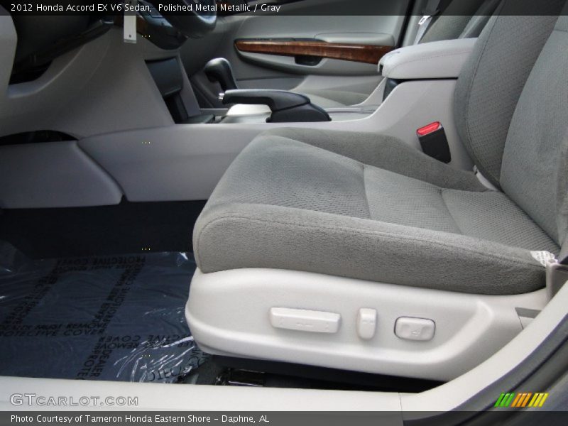 Polished Metal Metallic / Gray 2012 Honda Accord EX V6 Sedan