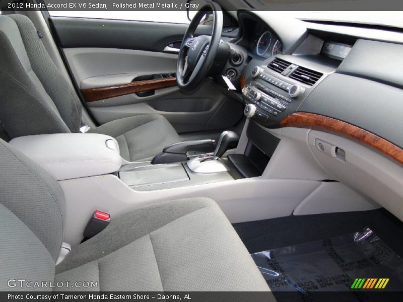 Polished Metal Metallic / Gray 2012 Honda Accord EX V6 Sedan