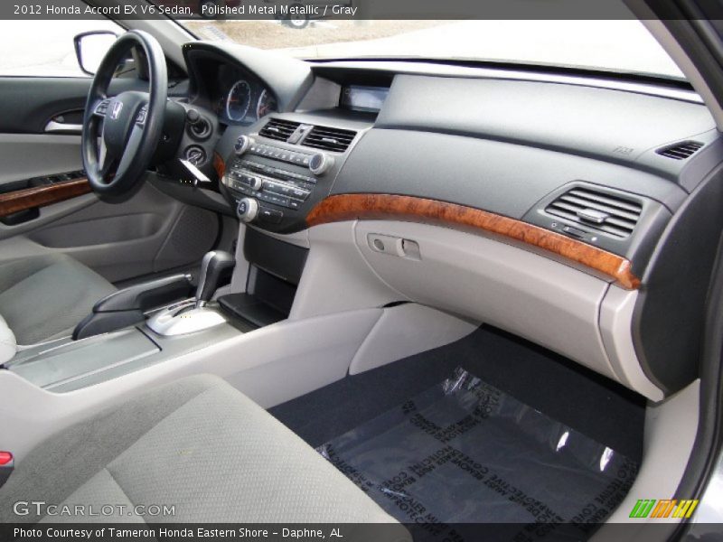 Polished Metal Metallic / Gray 2012 Honda Accord EX V6 Sedan