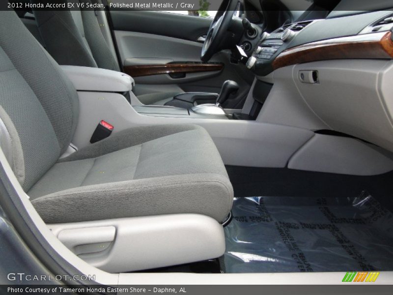 Polished Metal Metallic / Gray 2012 Honda Accord EX V6 Sedan