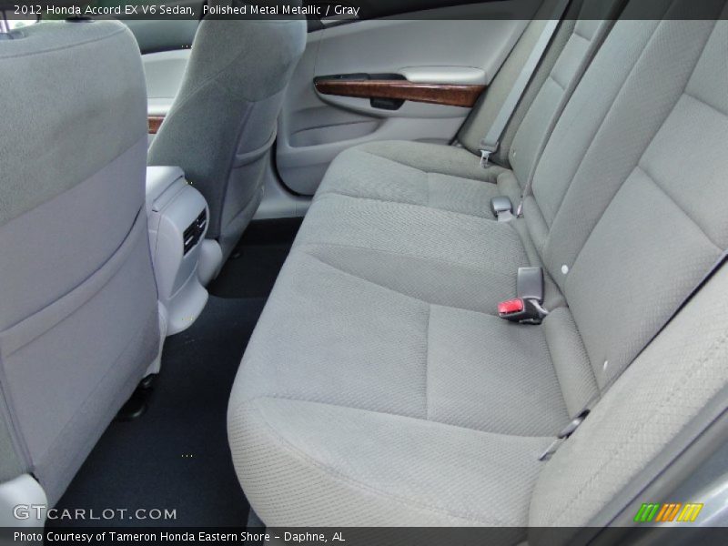 Polished Metal Metallic / Gray 2012 Honda Accord EX V6 Sedan